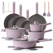 Savressa 24-piece cookware set in Purple