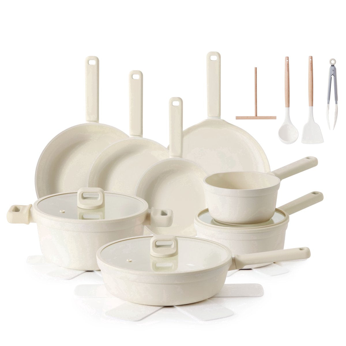 Savressa 24-piece cookware set in White